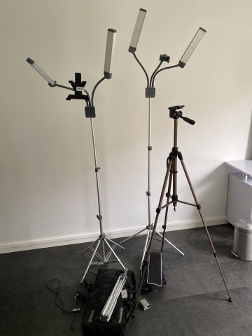 745725-1 Photo lighting, Glamcore, model "Multimedia Extreme", 2 pcs