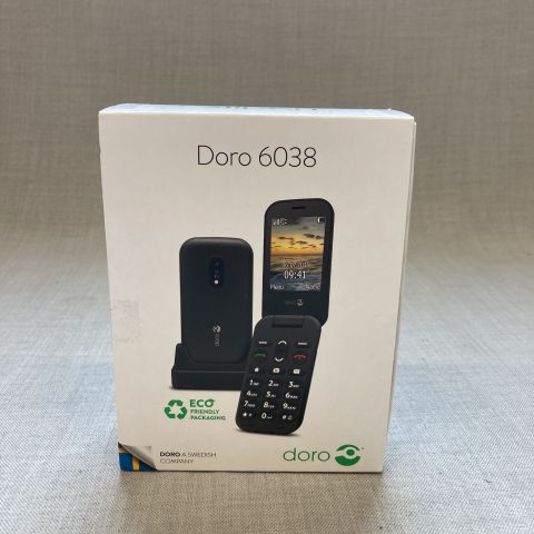 810906-2 Mobile phone Doro 6038 Black
