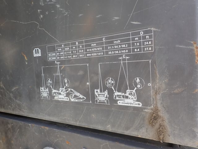 755887-115 Track excavator Volvo EC250DNL