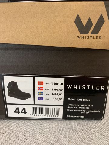 813539-2 Boots Whistler Kinger Icepig Boot WP - Black, size: 44