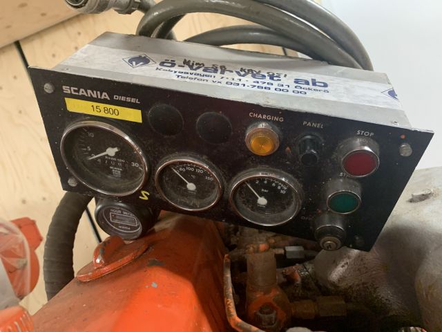 813834-10 Auxiliary engines Scania DS11 with generator Hitzinger