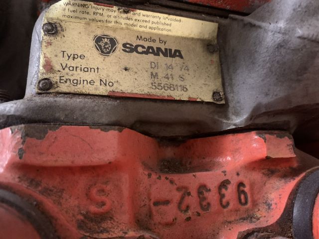 813941-7 Huvudmaskiner Scania DSI 14