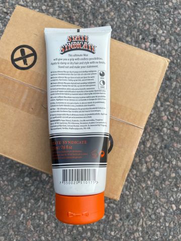 813238-2 Hair wax, State Syndicate, 12 tubes in box