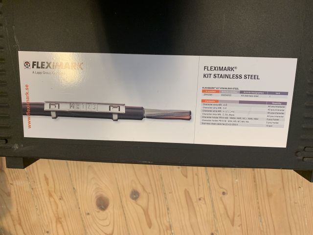 812310-2 Kabelmärkning 2 kit Fleximark