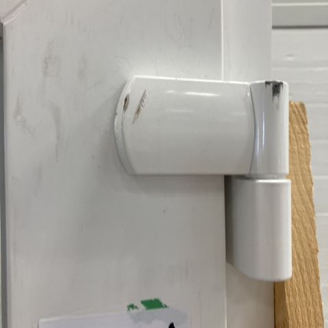 813400-4 Scale outward-facing PVC window door 3-glass 780x2080 mm (Damage)