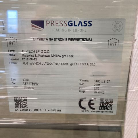 813411-4 3 glass cassettes 2-glass