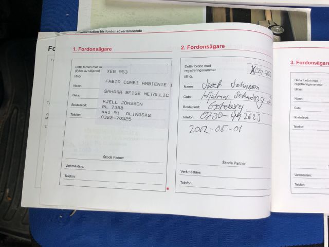 808028-34 Skoda Fabia CO AM 1.4 -2005 (Repair object)