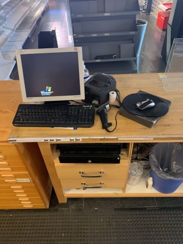 624548-1 3 older Cashier terminals