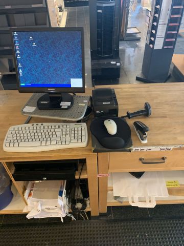 624548-2 3 older Cashier terminals