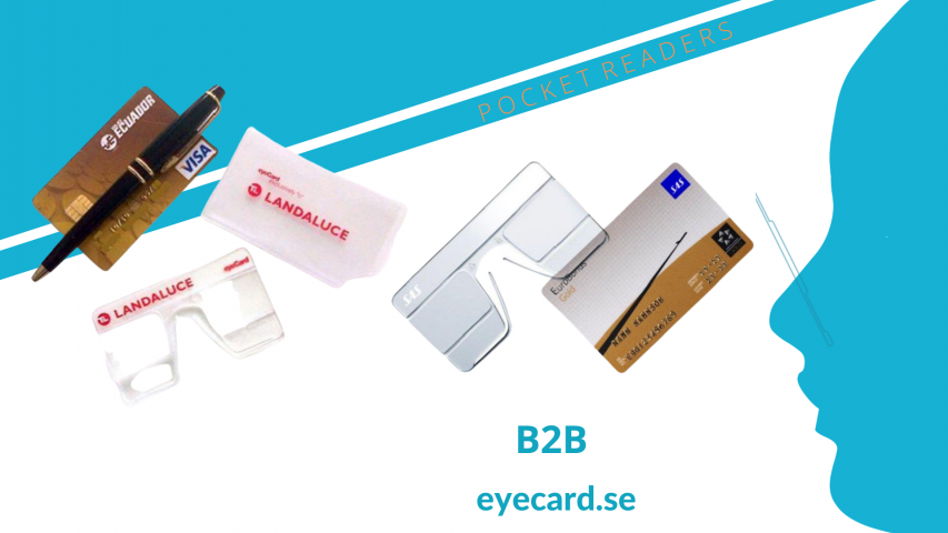 819963-9 Party eyeCard Pocket Readers. A total of 200 pcs. Free shipping.