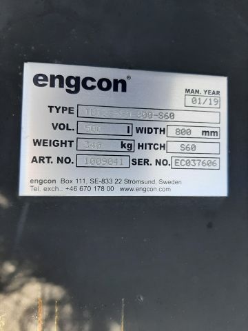 812329-4 Excavator Engcon TB12-500-800-S60