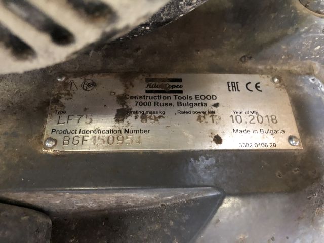 819915-8 Markvibrator Atlas Copco LF75