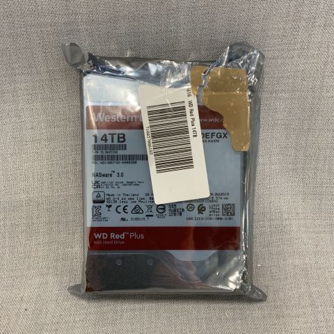 819846-2 Hard Disk WD Red Plus NAS WD140EFGX 256MB 14TB