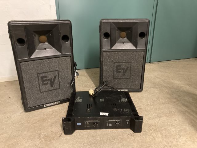 820157-1 Electrovoice S200 Speakers & Urei 6250 Amplifier