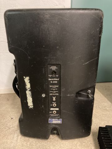 820157-3 Electrovoice S200 Speakers & Urei 6250 Amplifier