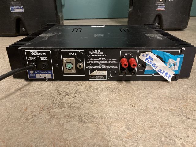 820157-7 Electrovoice S200 Speakers & Urei 6250 Amplifier