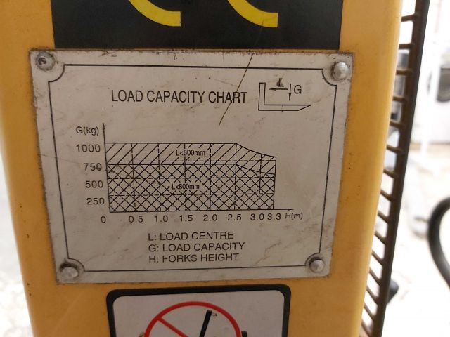 753890-6 Electric pallet truck / high lifter Silverstone