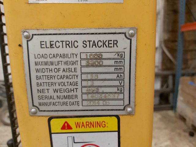 753890-11 Electric pallet truck / high lifter Silverstone