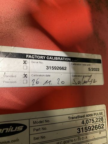 776416-6 Fronius welding VR 5000 Remote