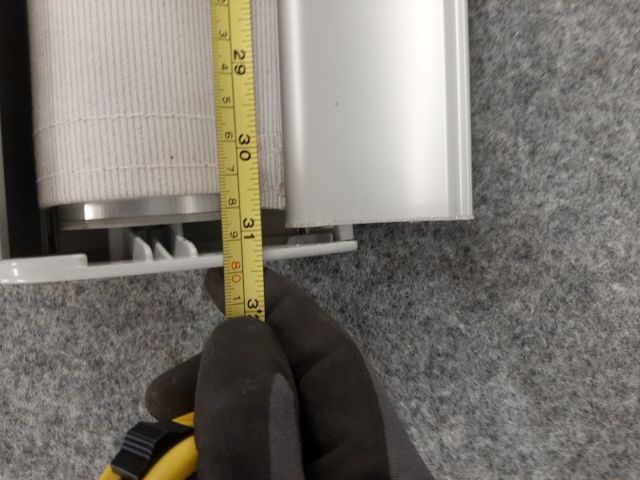 814765-15 Vertical awnings 3 Draper / Umbra (approx. 80-110cm)