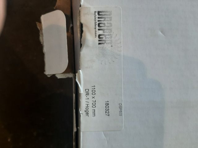 769146-10 Electric window awning Draper DC118W (ca110x70cm)