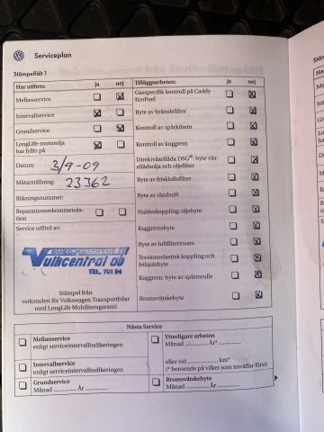 776442-21 VW CADDY CABINET, Carrera Cup. 2008, 138 hp