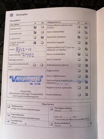 776442-23 VW CADDY CABINET, Carrera Cup. 2008, 138 hp