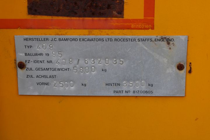 807307-14 Wheel loader JCB 408 -95