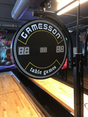 745888-5 Shuffleboard, 680 cm - Gamesson with points display - NOTE! New information