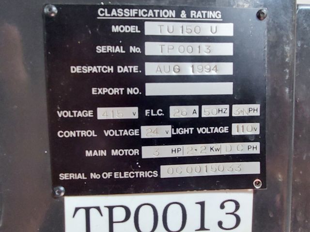 821779-5 CNC machine from Harrison "TU 150 U" - 1994