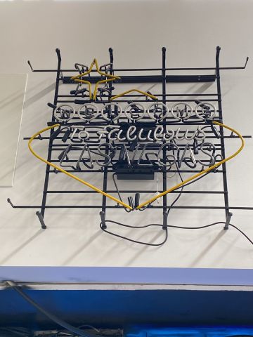 803486-7 7 neon signs (6 with weak transformers)