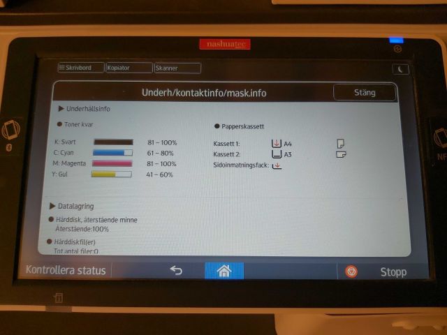 753927-14 Multifiunktionsskrivare Nashuatec MPC2004EX