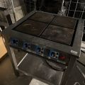803536-1 Restaurant stove with four plates, Fribergs