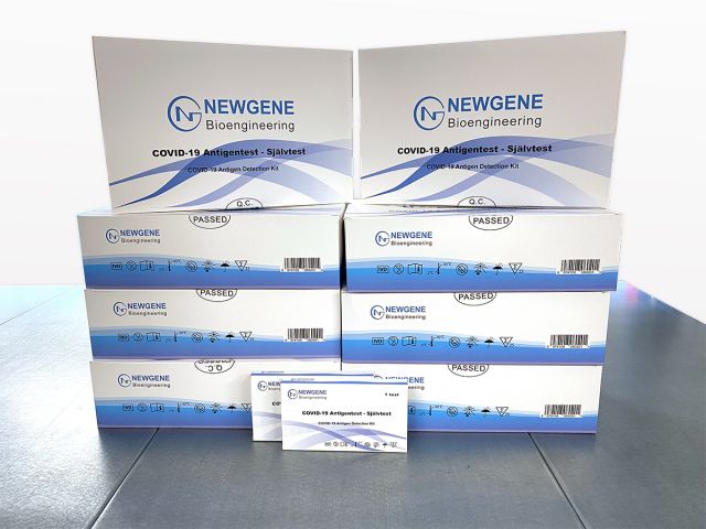 821938-1 Covid-19 Antigen test, 200 pcs, Newgene (self-test)