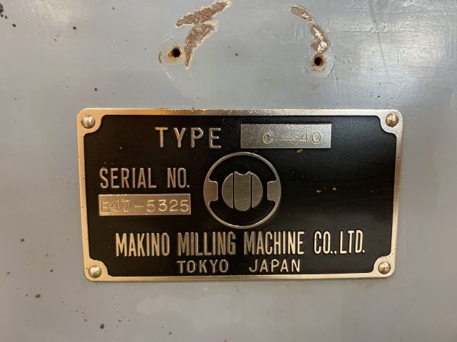 789984-6 Grinding machine Makino C-40