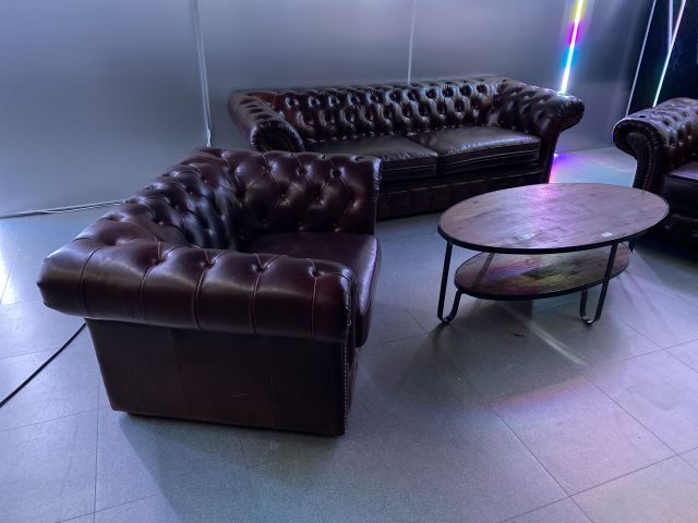 803551-2 Furniture type "Chesterfield", sofa and armchairs