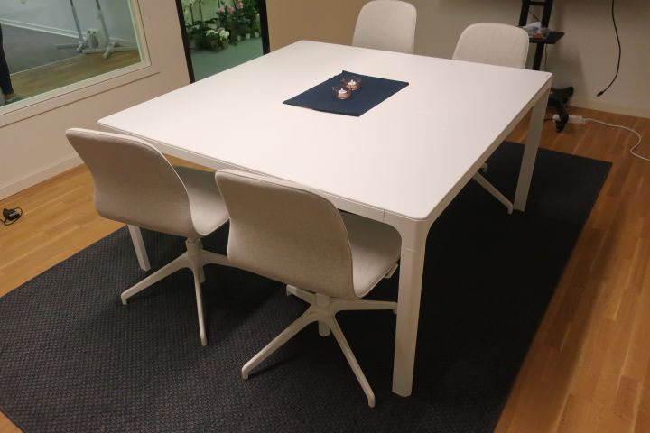 793300-5 Conference table with 4 chairs IKEA