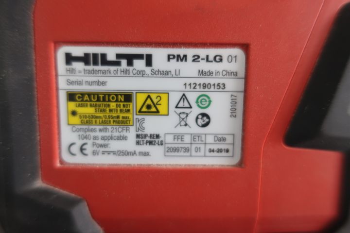 793365-3 Green line laser, HILTI PM 2-LG