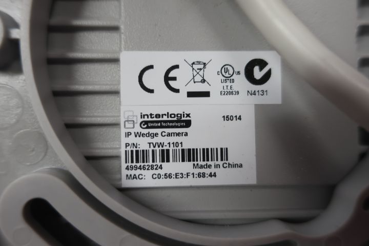 793448-5 Surveillance cameras, 3 pcs and main unit, interlogix