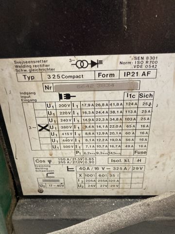 814590-4 Welding Migatronic 325 Compact