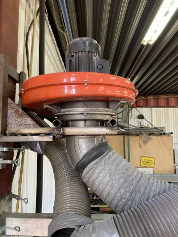 814592-3 Svetsutsug Nederman, 2 stycken väggmonterade