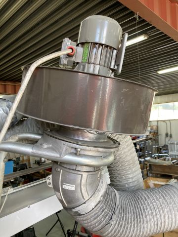 814592-4 Svetsutsug Nederman, 2 stycken väggmonterade