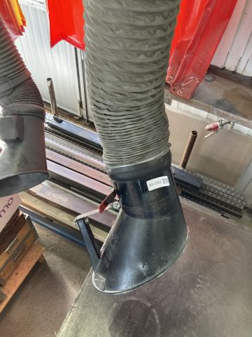 814592-11 Svetsutsug Nederman, 2 stycken väggmonterade