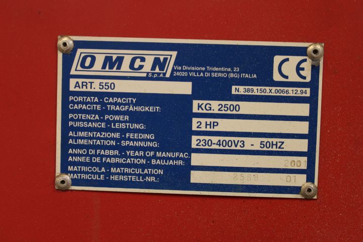 807323-8 Billyft OMCN 550, 2500Kg -01