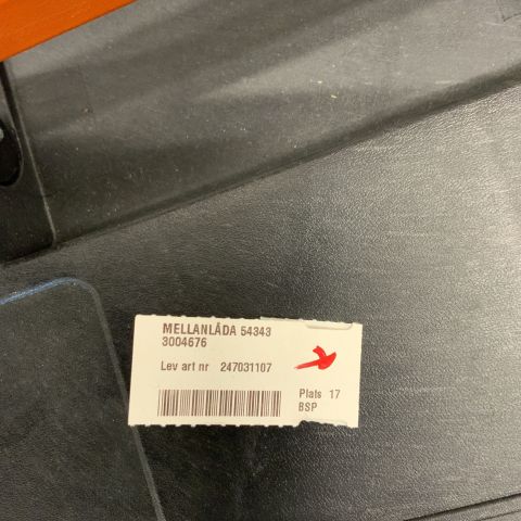 822919-2 Toolbox Ridgid (Intermediate box 54343) Black