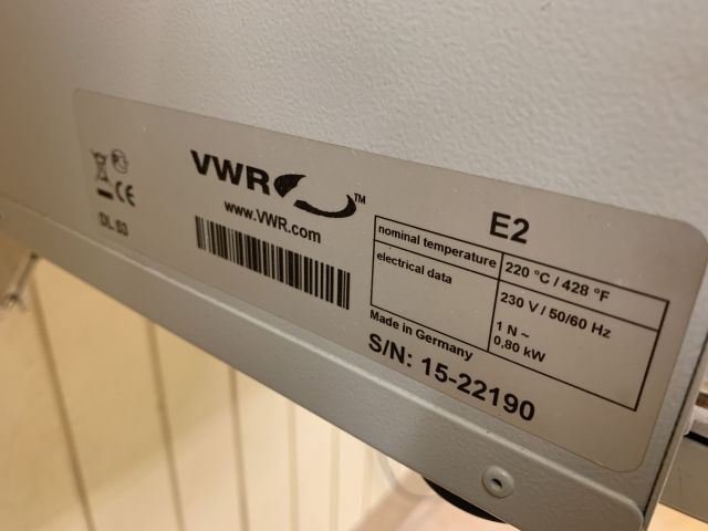 815095-2 Heating cabinet VWR Dry-Line