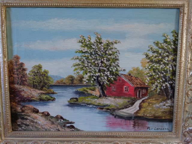 678697-2 Painting by Per Larsson (Not authenticated)