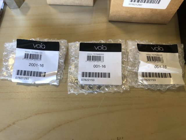 823164-10 Shower faucet Vola 2471-061-T2 (Chrome)