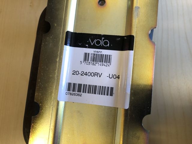 823164-13 Shower faucet Vola 2471-061-T2 (Chrome)