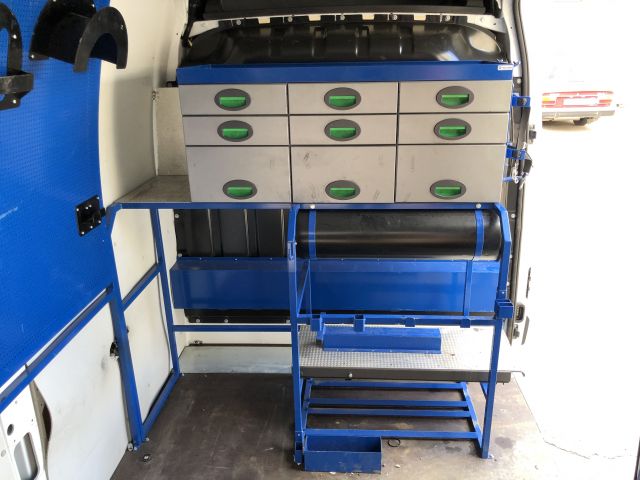 808160-48 Renault Master 2.3 dCi Quickshift 168 hp, 2019 (18575km), car interior for welding equipment